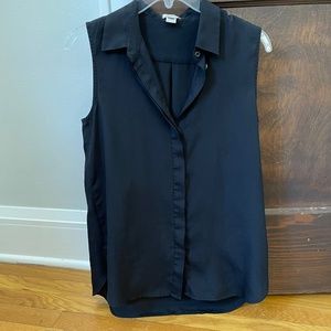 J crew tunic, black, size 4